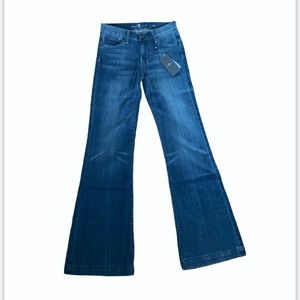 7 For All Mankind Dojo Flare Jeans NWT
